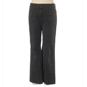 Theory Casual Black Bootcut Long Trouser Pants 8